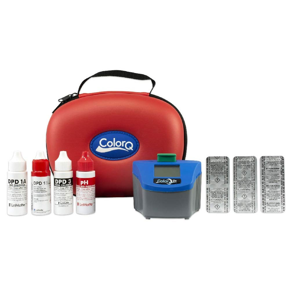LaMotte ColorQ 2X Pro 7 Liquid Pool Test Kit DPD - 2086